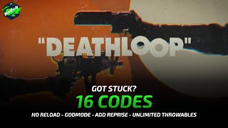 DEATHLOOP Cheats: No Reload, Godmode, Add Reprise, ... | Trainer by PLITCH