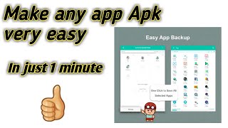 Make any app Apk very easy in just one minute|App Backup and restore#short screenshot 3