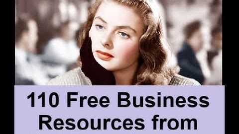 110 Free Business Resources from Google & YouTube by Garry S. Howard