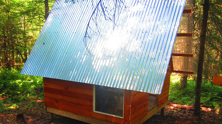 Deek's $300 Vermont A-Frame Cabin (Tiny House Work...