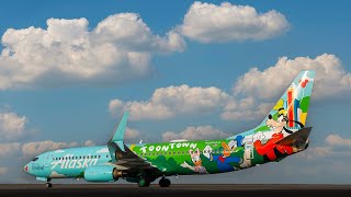 Alaska Airlines Unveils 'Mickey's Toontown Express'