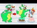 Drache und Einhorn verwandeln sich in Essen!? |(NEU) Junge &amp; Drache | Cartoons für Kinder |Wildbrain