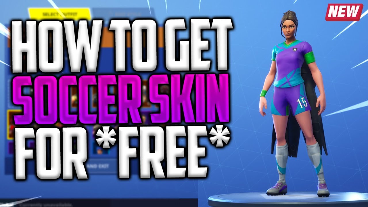 How to get SOCCER SKIN for FREE in Fortnite(WORKS IN GAME