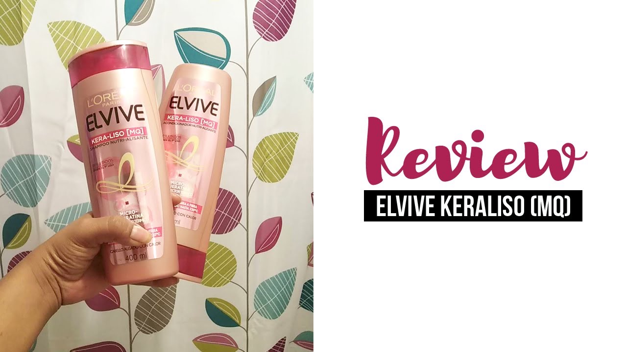 Reseña Elvive Keraliso de Loreal París - YouTube