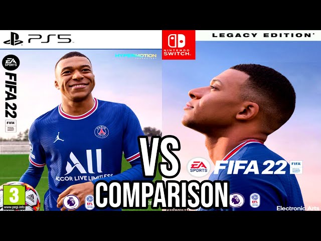 FIFA 22 Switch Vs - YouTube Nintendo PS5