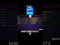 M1NX Secret Sensitivity Setting New Auto Headshot Sensitivity For All Guns Freefire Shorts M1NX Secret Sensitivity Setting New Auto Headshot Sensitivity For All Guns Freefire Shorts