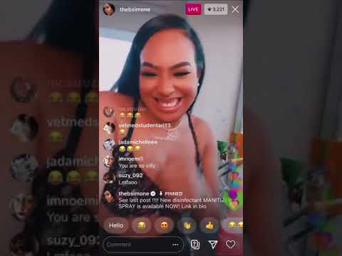 B Simone Caught Her Homegirl & “Man” Cheating😂‼️IG Live