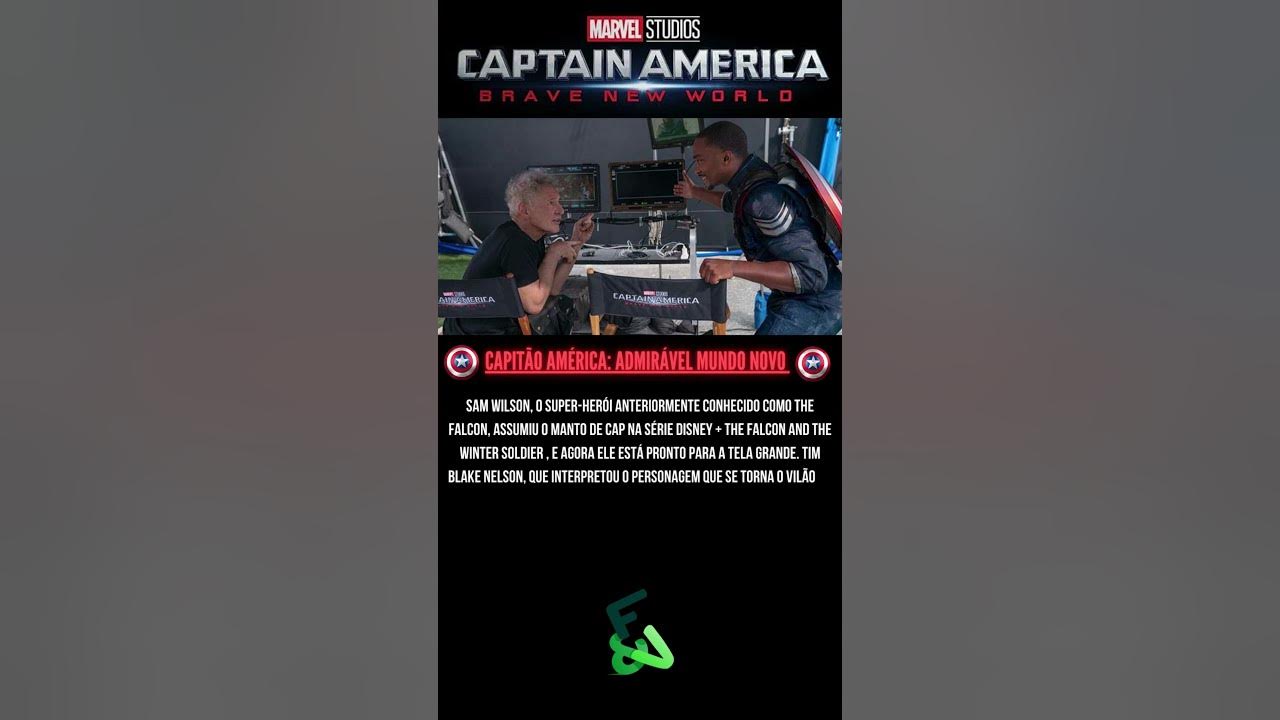 Capitão América Admirável Mundo Novo YouTube