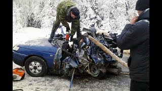 январьская подборка дтп 2   2019 жесть