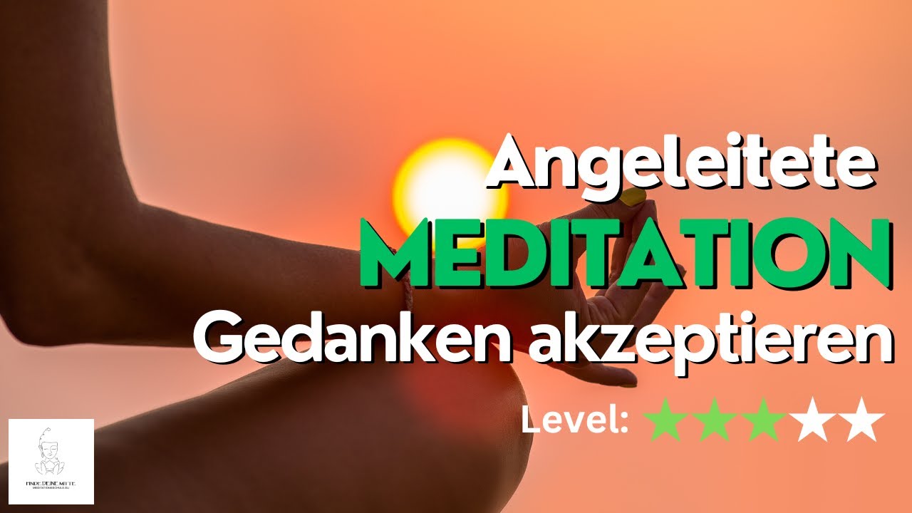 🧘‍♂️🌿 Meditation: Gedanken zulassen lernen - Innere Freiheit und Ruhe finden 🌟💖