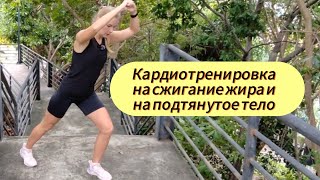 Кардиотренировка без прыжков на сжигание жира и на красивое подтянутое тело