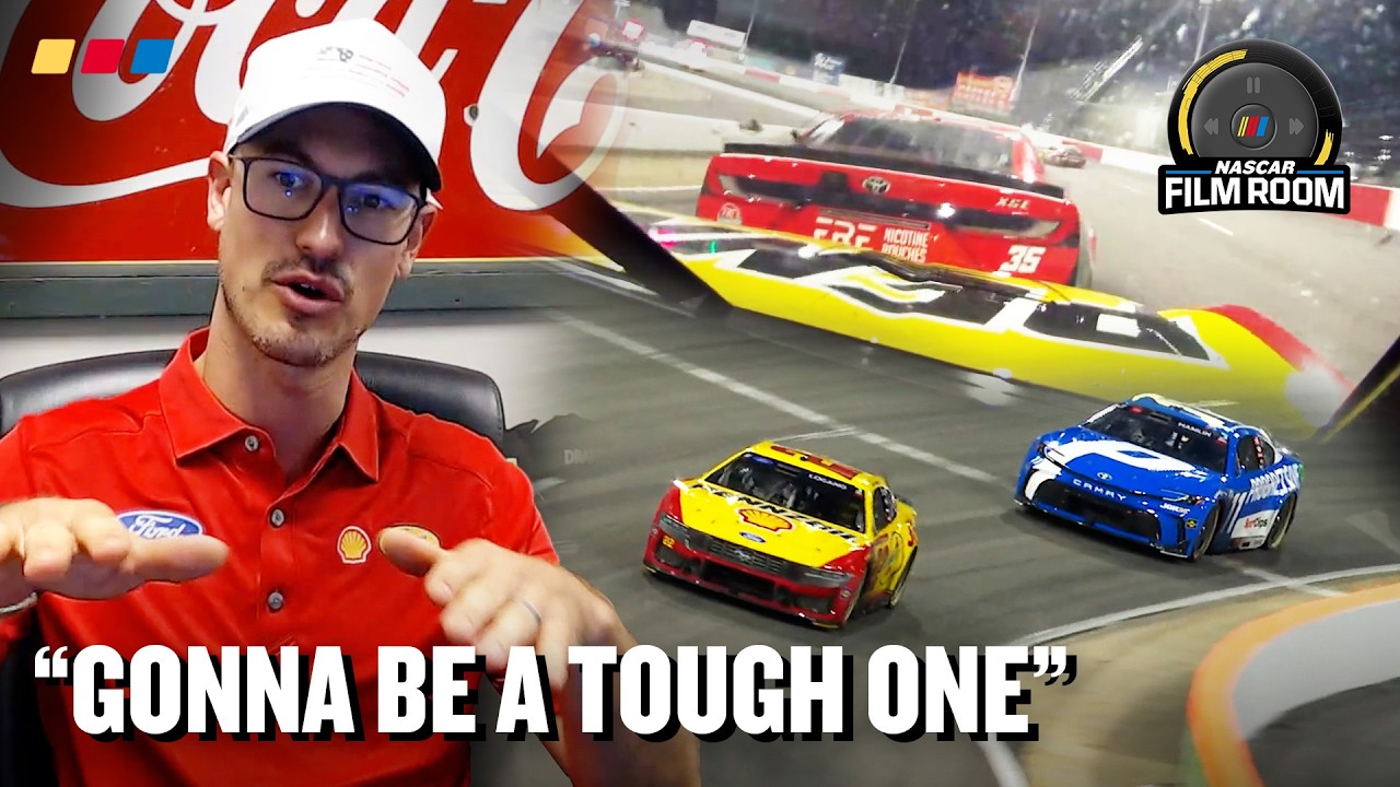 One Battle Nearly Cost Joey Logano the Win at North Wilkesboro | NASCAR Film Room