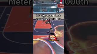 This Is How To MASTER The Dunk Meter in NBA 2k23...😤🔥#shorts #nba2k #nba2k23