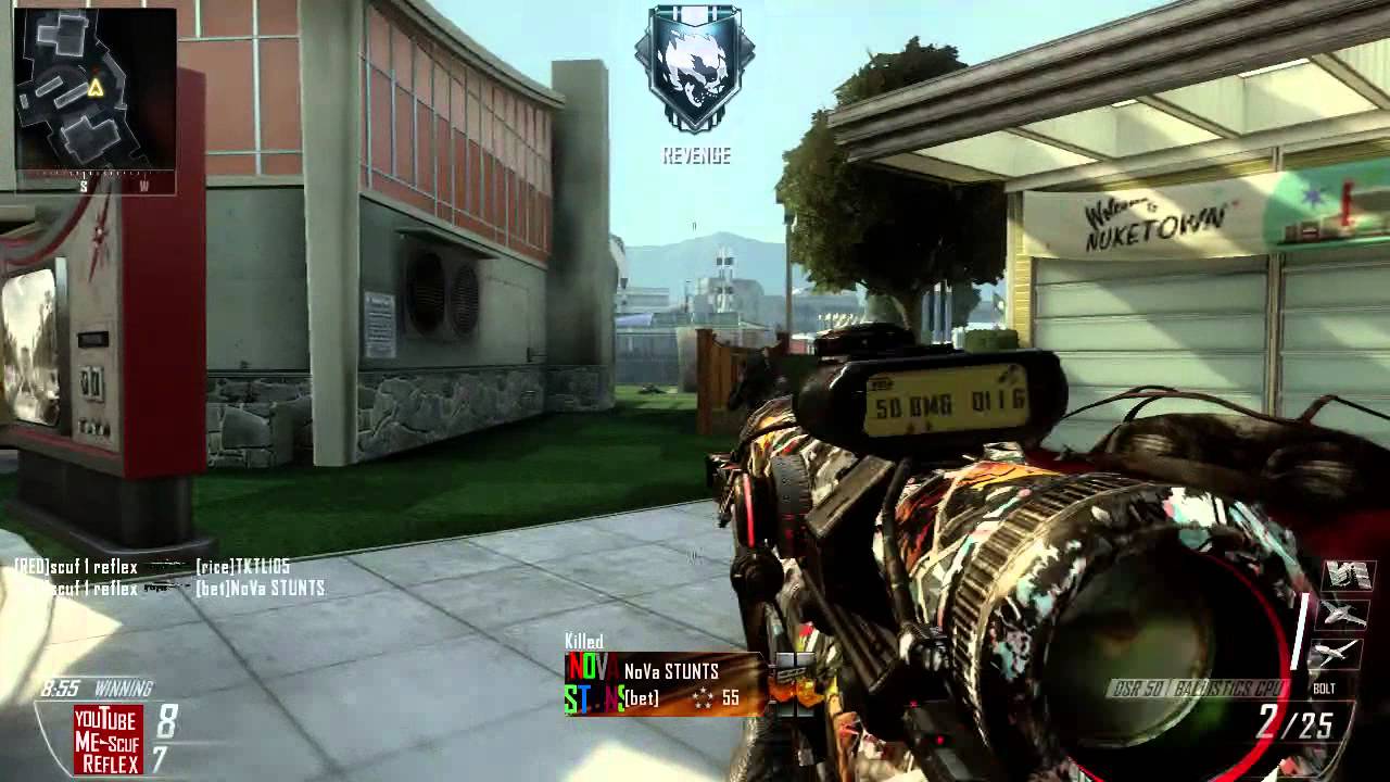 Red rc Bo2 ffa my first shot - YouTube