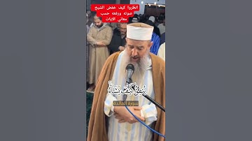 تلاوة خاشعة 🎙️ شيخ سمير عومر♥️