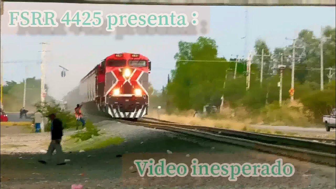 Tren arrolla persona en León, Gto,