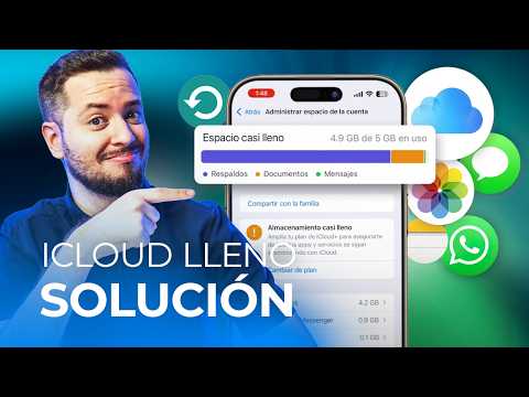 ¿Por qué me sale 'iCloud lleno' si mi iPhone tiene 256 GB?