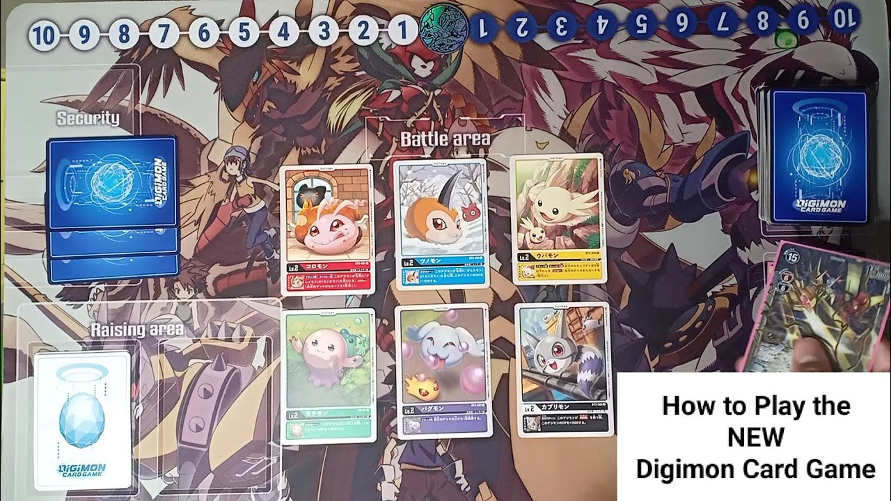 How to play the Digimon Card Game YouTube