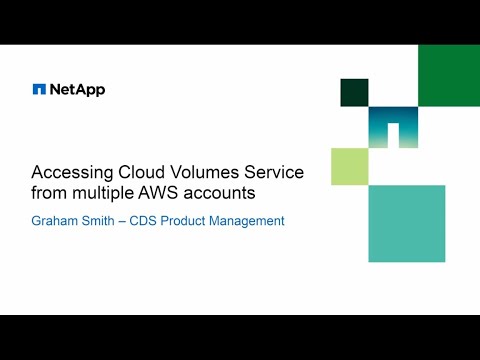 Accessing NetApp Cloud Volumes From Multiple AWS Accounts