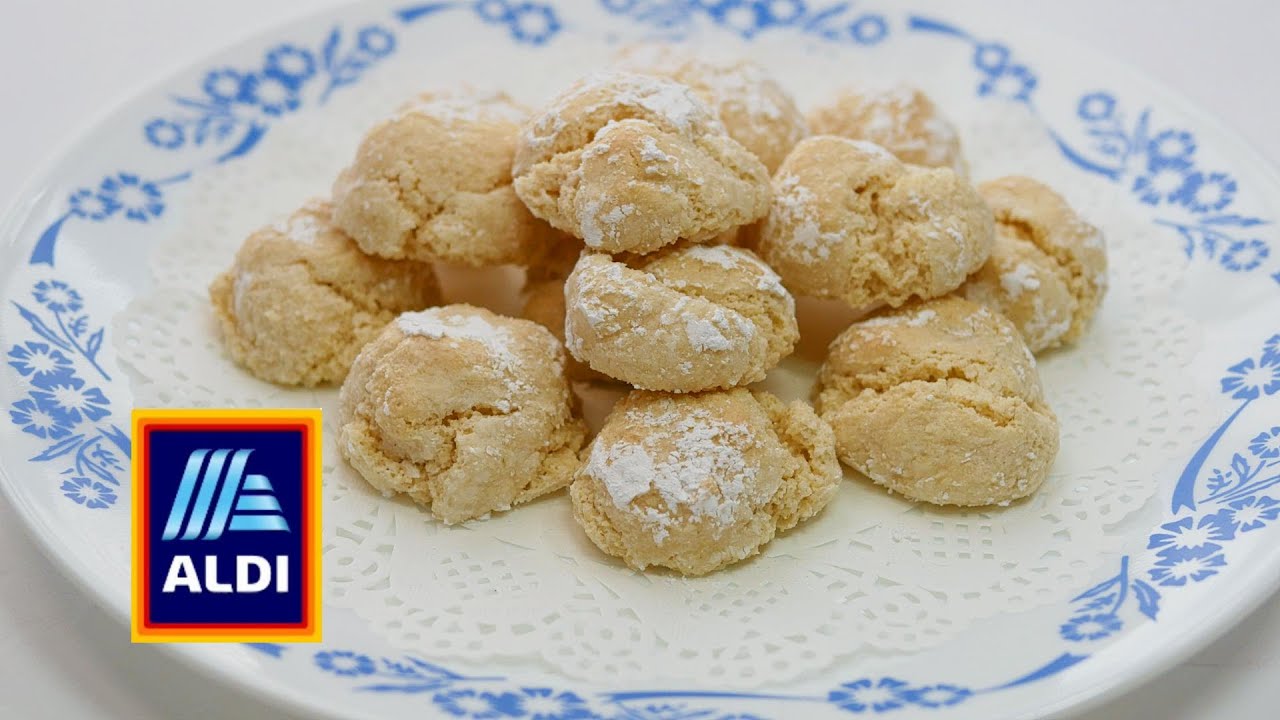 Amaretti Cookies Easy 3 ALDI Ingredients Gluten Free Carb Friendly Amaretti Cookies Easy 3 ALDI Ingredients Gluten Free Carb Friendly