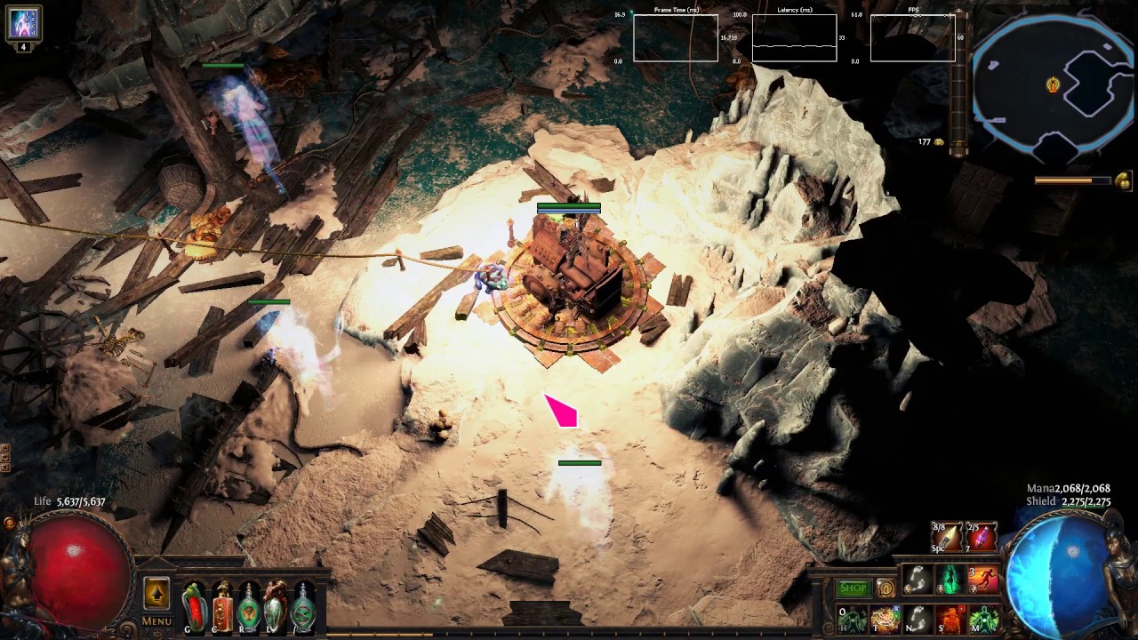 Path Of Exile Summoning Slave Drivers While Using Pledge Of Hands Youtube