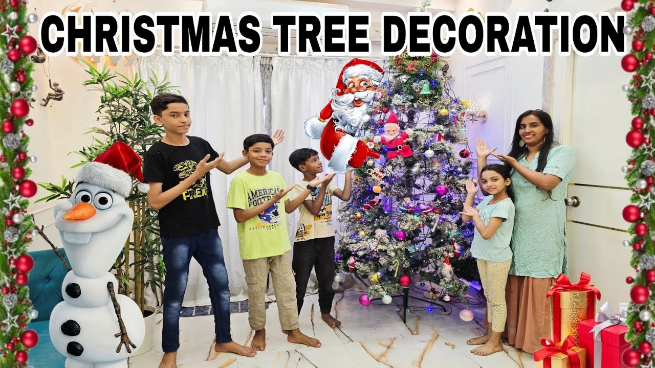 Christmas Tree Decoration 🎄 |  Vlog | 