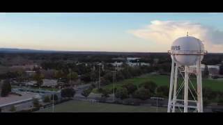 UC Davis Drone Video - Water Tower x Football Stadium