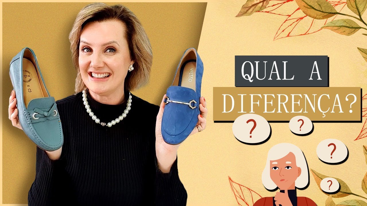 Diferença entre Mocassim, Loafer e Oxford | Sapatos Femininos - Moda  Calçados 2021 - YouTube