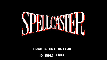 SpellCaster (Master System PSG 60Hz / US) - Intro / Attract Mode