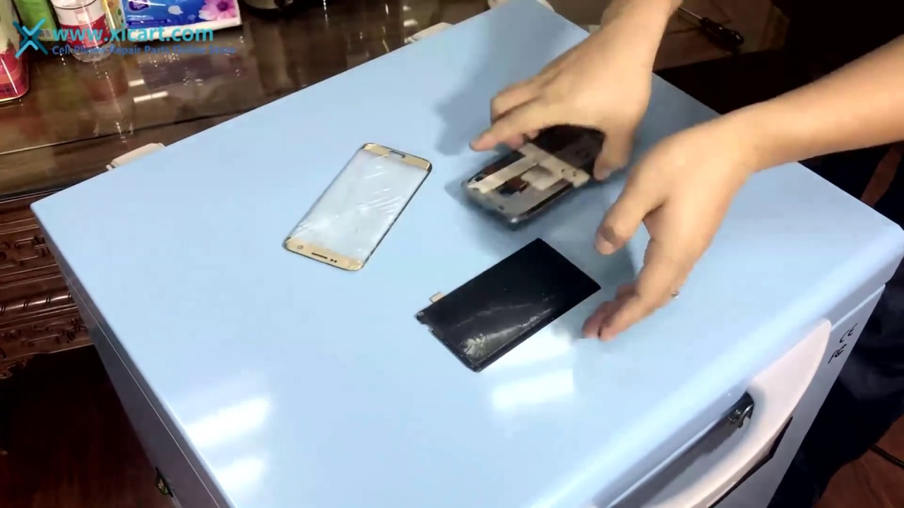 S7edge Separator of 2017 Newest Freezing LCD Separator Machine - YouTube