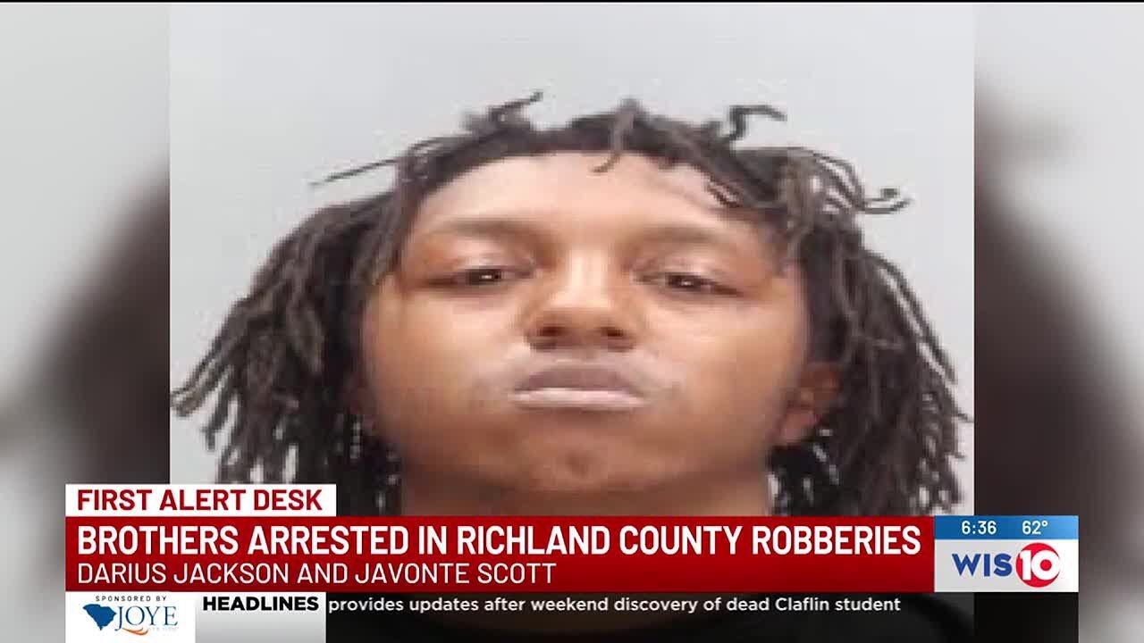 Brothers arrested in connection with multiple robberies at Columbia ...