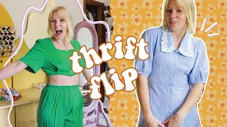 THRIFT FLIP | 7 simple diy clothing transformations to *finally* update my thrift pile | WELLLOVED