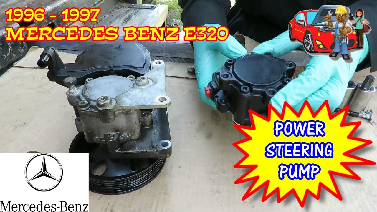 Mercedes E320 Power Steering Pump Replacement