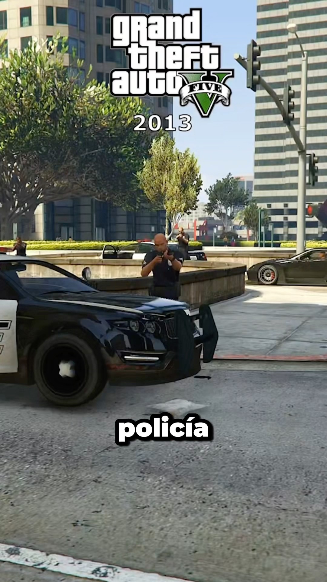 La Evolucion de la Inteligencia de la Policia en Todos los GTA #shorts #gta
