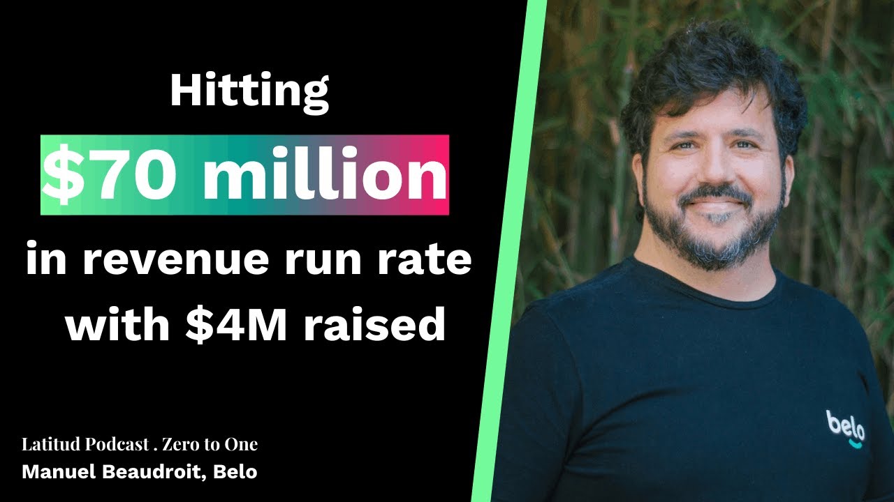 A lesson on efficient startup growth with Manuel Beaudroit, Belo