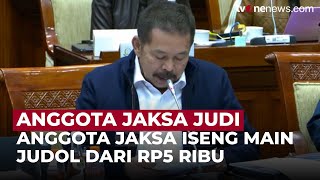 Jaksa Agung Menyebut Terdapat Anggotanya Bermain Judi Online Karena 'Iseng' | OneNews Update
