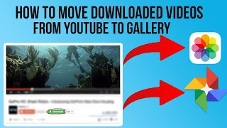 How To Move Downloaded Videos From YouTube To Gallery (step-by-step)