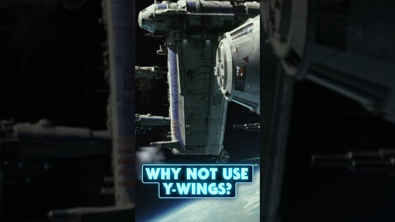 Why didn't the Resistance use Y-Wings in The Last Jedi?