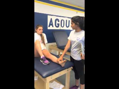 Sports Med Final Video- Lateral Ankle Sprain - YouTube