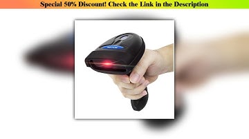 Review NETUM NT-1698W Handheld Wirelress Barcode Scanner AND NT-1228BL Bluetooth 1D/2D QR Bar Code•