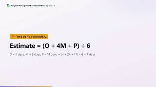 Information Project Estimating & Budgeting (PERT Formula Explained) | Project Management Course Ep 5 Guide