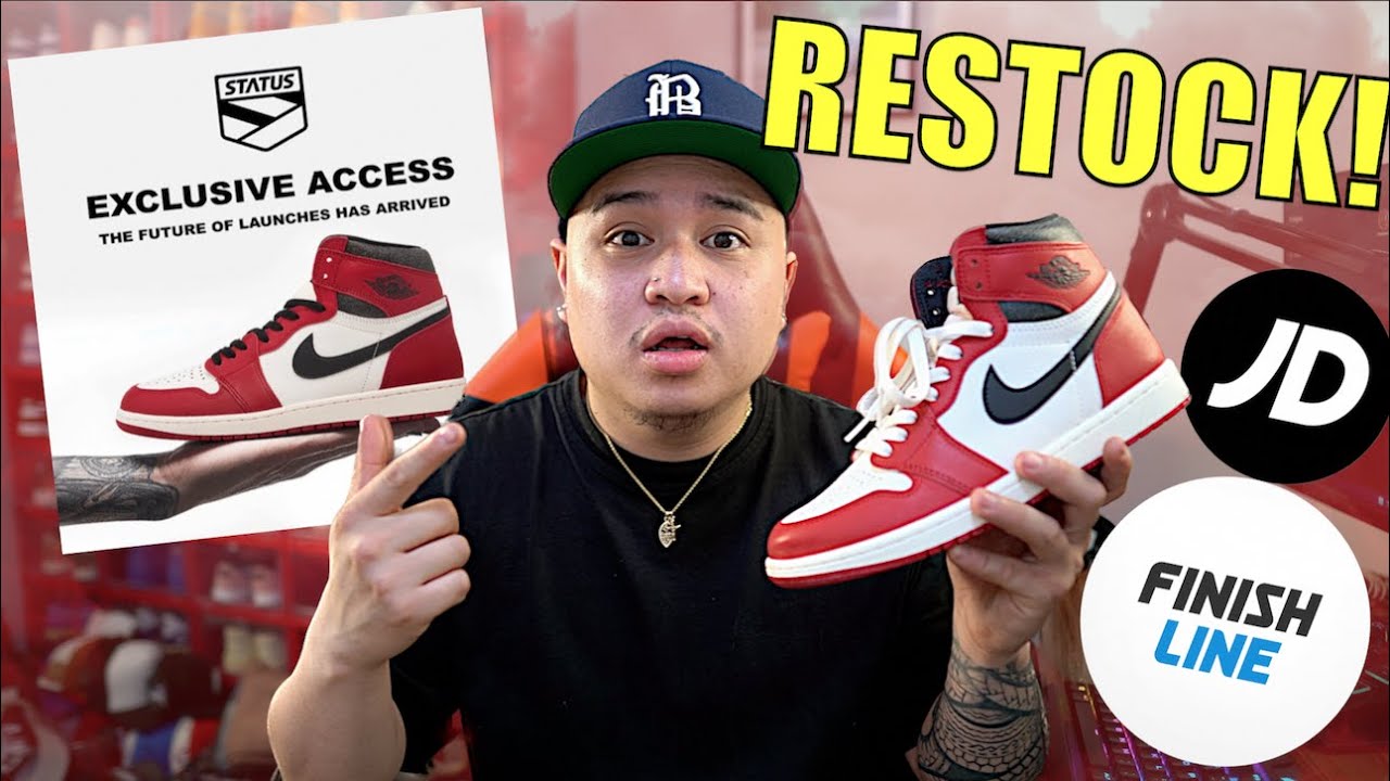 EXCLUSIVE ACCESS RESTOCK JORDAN 1 LOST AND FOUND THIS WEEK!