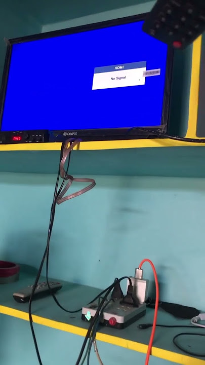 TV box no signal on the tv screen #tvproblam #nosignal #tv #tvshow #signal