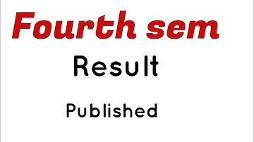 Fourth Sem Result Published #calicutuniversity #fourthsemester 