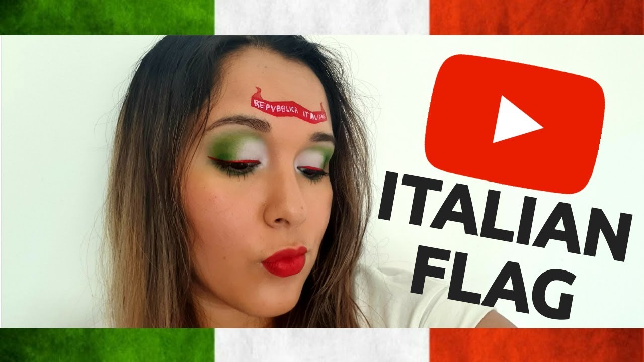 ITALIAN FLAG MAKEUP TUTORIAL / BANDIERA ITALIANA / BANDERA ITALIANA  || OH MY LASH!