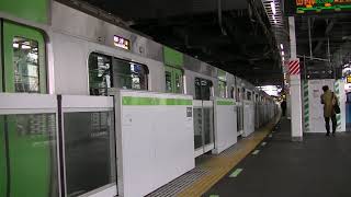 山手線E235系08編成内回り＠新橋駅