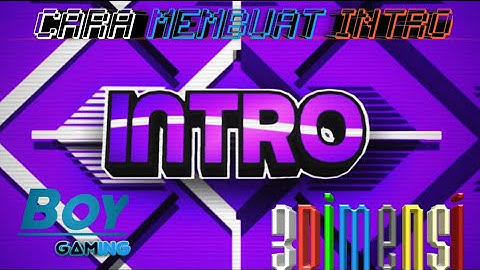 Cara Membuat Intro 3D Panzoid | Panzoid tutorial #1