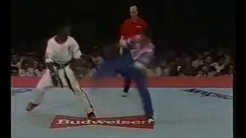 Billy Blanks Vs Jerry Fontanez Broken Jaw