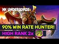 Best High Rank Hunter Build! Double Crown Void Hunters! | Dota Underlords