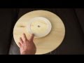 Close-up: Ikea SNUDDA Lazy Susan Turntable